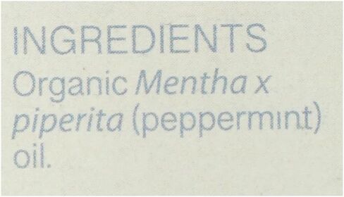 AURA CACIA Organic Peppermint Essential Oil, 0.25 FZ in Saudi Arabia