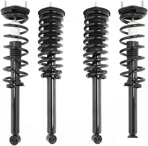 Front & Rear Quick Complete Struts Assembly with Coil Springs Replacement for 2001-2006 Lexus LS430 (Set of 4) in Saudi Arabia