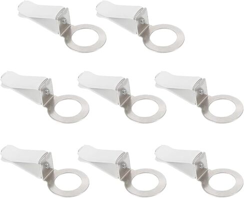 25 Pack Car Air Freshener Vent Clips Replacement Empty Essential Oil Diffuser Bottle Vent Clip Clamp Holder for Car Diffuser Bottle Glass Perfume Diffuser Cars Scents Hanging Freshener in Saudi Arabia