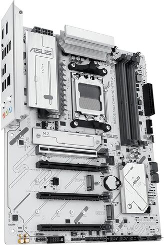 ASUS B650E MAX Gaming WiFi AMD B650 ATX Motherboard ، DDR5 ، PCIE 5.0 Ready ، 3x M.2 Slots ، Wi-Fi 6E ، Realtek 2.5GB Ethernet ، DisplayPort ، HDMI ™ ، USB 10GBPS Type-A & Type-C® ، Bios Flashback ™ ، Aura Sync in Saudi Arabia