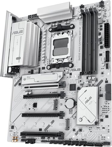 ASUS B650E MAX Gaming WiFi AMD B650 ATX Motherboard ، DDR5 ، PCIE 5.0 Ready ، 3x M.2 Slots ، Wi-Fi 6E ، Realtek 2.5GB Ethernet ، DisplayPort ، HDMI ™ ، USB 10GBPS Type-A & Type-C® ، Bios Flashback ™ ، Aura Sync in Saudi Arabia
