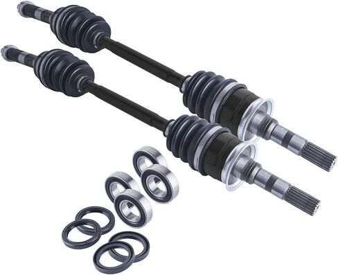 East Lake Axle front cv axles wheel bearings & seals set for Kawasaki Mule 2510/3010/4010 1998-2025 in Saudi Arabia
