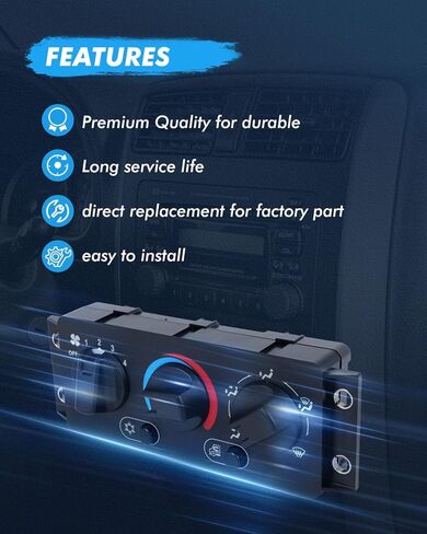 ECCPP 70826280 وحدة التحكم في المناخ AC Heater Control Control Switch Switch Panle in Saudi Arabia