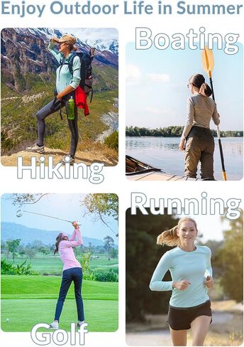 baleaf Women's Running Long Sleeve Shirts Athletic T Shirts Workout Tops Quick Dry Moisture Wicking for Exercise Gym Sports Yoga Heather Khaki S in Saudi Arabia