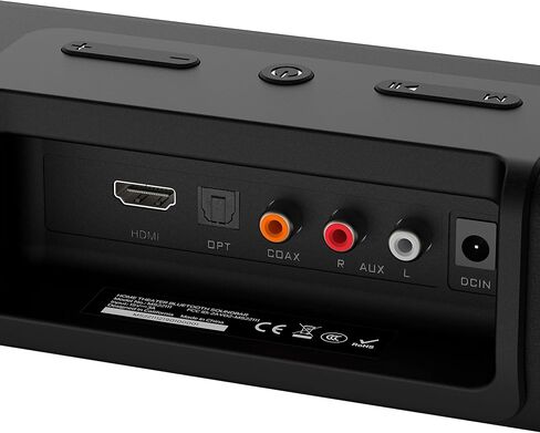Monster Soundbar SB100 شريط صوت للتلفزيون الذكي ، و 120 واط صوت مع صوت ديناميكي DSP ، وشاشة LED ، وإعداد سهل ، Bluetooth 5.4 ، جدار جدار قابل in Kuwait