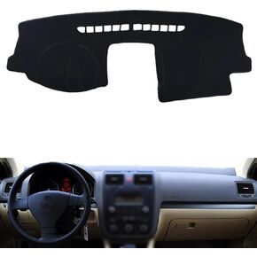 Fit for VW Jetta A5 2006-2011 LHD, Car Dashboard Cover, Multifunction Dash Mat Dashboard Cover, Easy to Use in Saudi Arabia