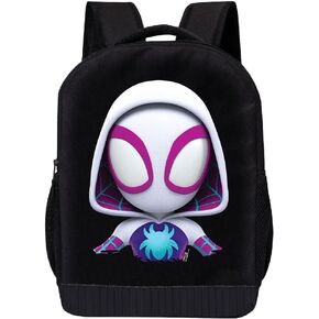 حقيبة ظهر مارفل جوست سبايدر للبنات والأولاد للجنسين | حقيبة ظهر للأطفال من Spidey and His Amazing Friends باللون الأسود in Kuwait