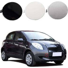 CAR الأمامي الصمام القطر الغطاء غطاء القطر القطر عين العين لتويوتا ياريس 4DOOR سيدان 2006 2007 2008 سحب غطاء مقطورة القطر العين 52127-0D908 (Silver ، جانب الركاب الأيمن) in Kuwait