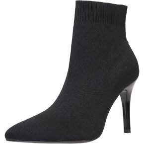 Ankle Boots for Women Stiletto Heels Pointed Toe Sock Booties Comfortable Dressy Stretchy Short Boot, US Size 6-12 in Kuwait