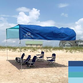 Ultimate Flying Beach Shade | Most Innovative Beach Shade Canopy with UPF 50+ Sun Protection | Sun Shade Beach Canopy with Lightweight, Easy Setup & 360° Views by Million Shades™ America in Saudi Arabia