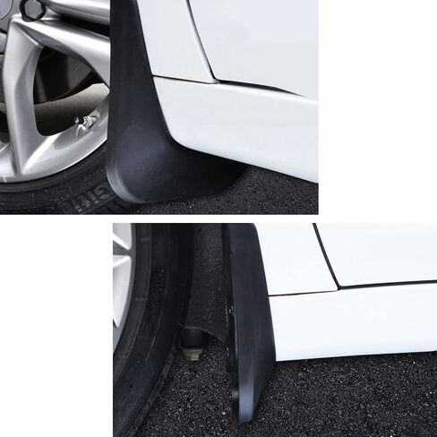 x xotic tech 4PCS Car Front & Rear Mud Flap Splash Guards Compatible with Honda Civic 11th Gen 2022 2023 2024 2025 Fender Flare Mudguard Dirt Slush Trap Protector w/Hardware Accessories in Saudi Arabia