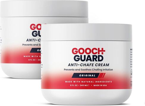 كريم مضاد للتهيج - زبدة الشامواه لركوب الدراجات والجري وصالة الألعاب الرياضية والأنشطة الخارجية، كريم طبيعي مضاد للتهيج لتهيج الفخذين، كريم للتهيج للنساء والرجال (8oz) in Kuwait