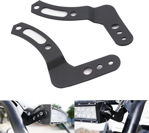 Pair(2) 30" - 32" Upper LED Light Bar Mounting Brackets Compatible with Polaris 2013-2021 RZR XP 1000, 2015-2021 RZR 900 S900 S1000 in Saudi Arabia