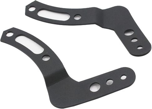 Pair(2) 30" - 32" Upper LED Light Bar Mounting Brackets Compatible with Polaris 2013-2021 RZR XP 1000, 2015-2021 RZR 900 S900 S1000 in Saudi Arabia