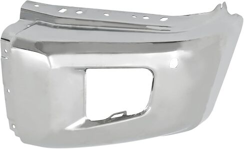labwork Chrome Front Left Bumper End Cap with Parking Hole Replacement for Toyota Tundra 2014-2021 TO1004185 521130C050 in Saudi Arabia