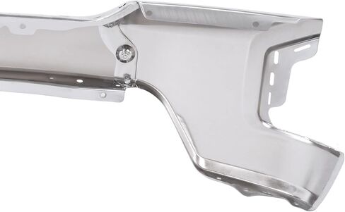 Kuafu Pront Pumper Pace Bar متوافق مع 2019-2022 Chevy Silverado 1500 غلاف المصد الأمامي مع ثقوب مستشعر مساعدة Park Park Preship for GM1002874 ، 84588809 الصلب كروم 3pcs in Kuwait
