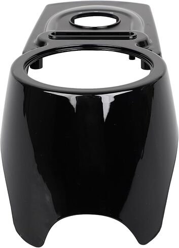 Gloss Black ABS Tank Dash Panel Cover Speedo Housing For Harley Dyna Fat Bob Super Wide Glide Low Rider 2004-UP in Saudi Arabia