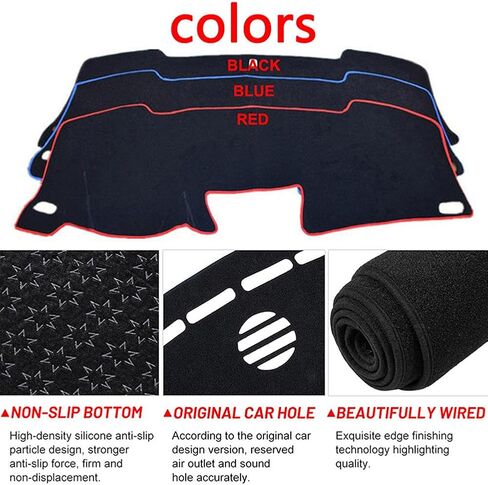 Fit for VW Jetta A5 2006-2011 LHD, Car Dashboard Cover, Multifunction Dash Mat Dashboard Cover, Easy to Use in Saudi Arabia