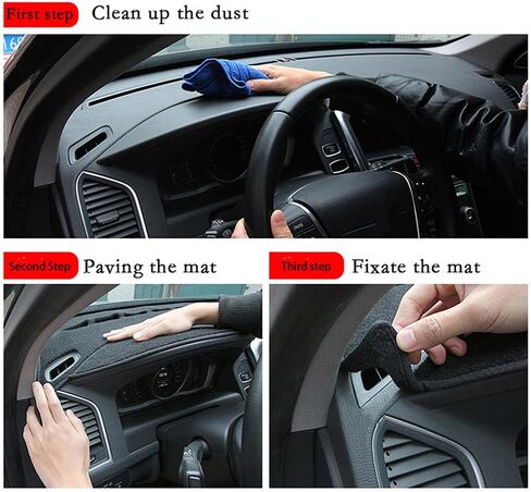 Fit for VW Jetta A5 2006-2011 LHD, Car Dashboard Cover, Multifunction Dash Mat Dashboard Cover, Easy to Use in Saudi Arabia