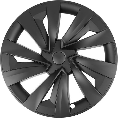 طراز Y Wheel Covers 19 بوصة ، 19 بوصة CENTER CENT CAP KIT متوافقة مع Tesla Model Y Juniper Matte Black (19 بوصة طراز Y Juniper) in Kuwait