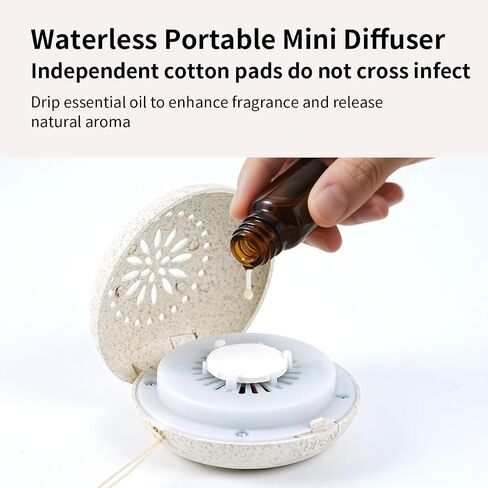 Essential Oil Diffusers for Home, Portable Small Aromatherapy Diffuser, Ultrasonic Diffusers for Essential Oils,fit for Room Home Office Bedroom in Saudi Arabia