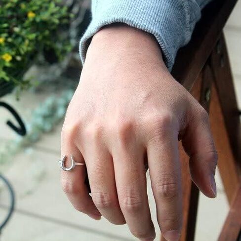COSUMOSU Horseshoe 925 Sterling Silver Rings in Saudi Arabia