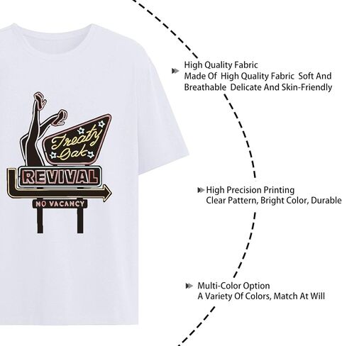 Made in US Treaty Oak Revival tee Mens Graphic Design Men t-Shirts in Saudi Arabia