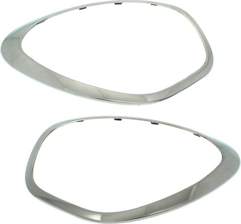 Garage-Pro Headlight Bezel SET Compatible with Mini Cooper Countryman 2011-2016, Cooper Paceman 2013-2016 Driver and Passenger Side, Chrome in Saudi Arabia