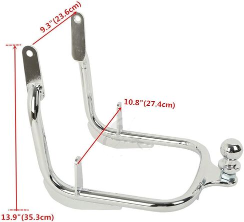 XMT-Moto Trailer Hitch Tow Receiver fits for 2009-2023 Harley Most of Touring Models Road Glide Road King Street Glide in Saudi Arabia