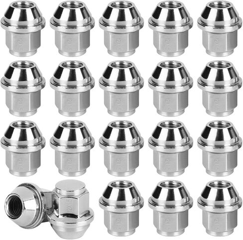 Wheel Lug Nuts Set M12 x 1.5 1.25" Length Fits for Ford EcoSport Escape Fiesta Fusion Ranger Transit Connect Bronco Sport 2011-2023, for Lincoln Corsair 2020-2021, Replace 611-303 6113031 20PCS in Saudi Arabia