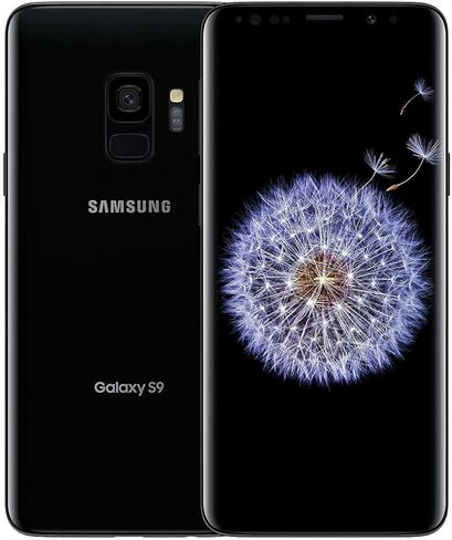 Samsung Galaxy S9 | SM-G960U | 64 جيجابايت | 3000 مللي أمبير | كاميرا 12 ميجابكسل | مفتوح بالكامل (منتصف الليل الأسود) (متجدد) in Saudi Arabia
