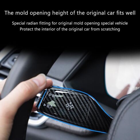 غطاء مفتاح ممسحة السيارة لـ BMW X1 x2 x3 x4 x5 x7 G01 G02 G05 SUV Turn Turn Tert Perver Cover Cover Decor in Saudi Arabia