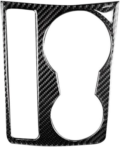 for A4 B8 A5 2009 2010 2011 2012 2013 2014 2015 Carbon Fiber Center Console Water Cup Holder Cover Trim in Saudi Arabia