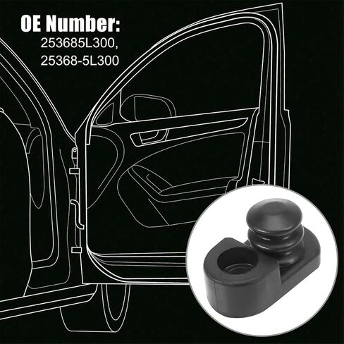 25368-5L300 2Pcs Car Door Lamp Switch Cover for Nissan Patrol GQ Y60 1990-2011 253685L300 in Saudi Arabia