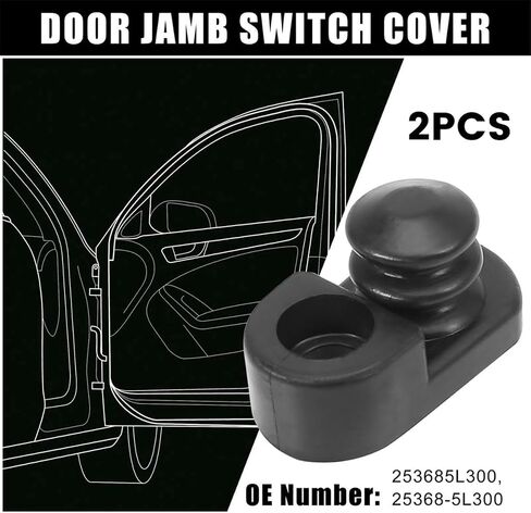 25368-5L300 2Pcs Car Door Lamp Switch Cover for Nissan Patrol GQ Y60 1990-2011 253685L300 in Saudi Arabia