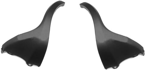 Rear Bumper Side Extension For Suzuki SX4 5 DR 2007-2012 Replacement Accessories(Black-Right) in Saudi Arabia