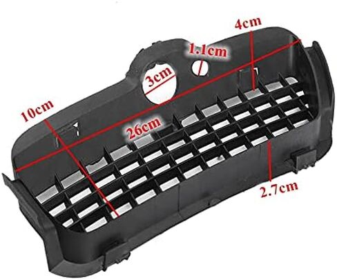 1 Pair Car Front Bumper Lower Grilles Side For-Vw/Golf Mk3 1993-1998 1H685366601C in Saudi Arabia