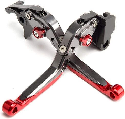 ESPEEDMTC For HONDA CB300R 2019-2023 Modified CNC aluminum Alloy 6-stage Length Adjustable Foldable Brake Clutch Lever Accessories (Black) in Saudi Arabia