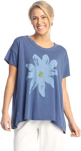 Jess & Jane Round Neck Weekend Top - WK6 in Saudi Arabia
