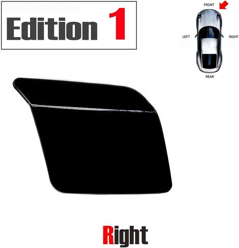 Headlight Washer Cover for 14-18 BMW X5 F15 Fit 35dX 35i 35iX 50iX SAV 2014 2015 2016 2017 2018 Cleaning Headlamp Spray Nozzle in Saudi Arabia