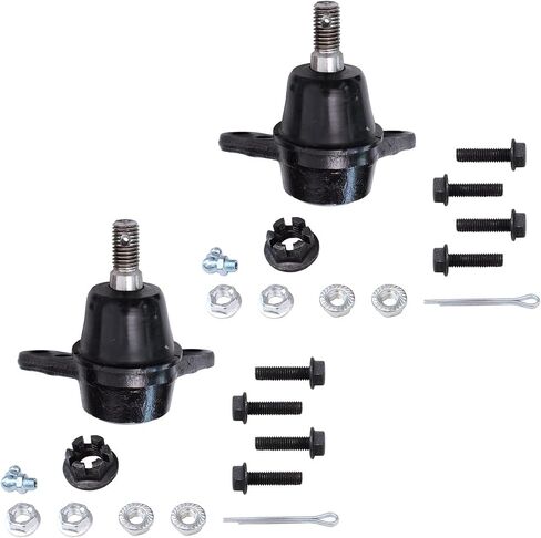 Detroit Axle - 2WD Front 12pc Suspension Kit for 2004-2006 Chevy Colorado GMC Canyon Isuzu i-280, 4 Upper & Lower Ball Joints, 4 Inner & Outer Tie Rods, 2 Sway Bar Links, 2 Boots, Replacement in Saudi Arabia