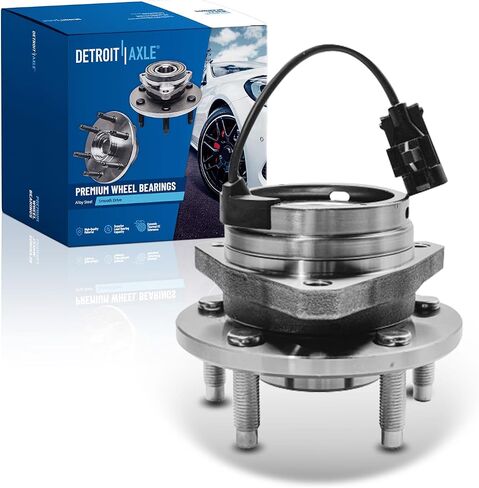 Detroit Axle - Front Wheel Bearing Hub for Chevy Malibu Cobalt HHR Pontiac G6 Saturn Aura Wheel Bearing and Hub Assembly Replacement in Saudi Arabia