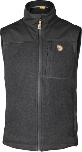 Fjallraven Buck Fleece Vest - Men's, Graphite, Small, F81727-031-S in Saudi Arabia