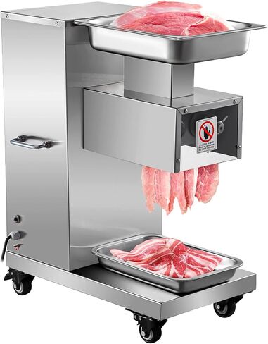 VEVOR Meat Grinder, 11 Lbs/Min Electric Meat Grinder, Slicer, Sausage Stuffer with Blade, Grinding Plate, Sausage Maker, Stainless Steel Commercial Meat Mincer for Slice Shred Dice, Restaurant Butcher in Saudi Arabia