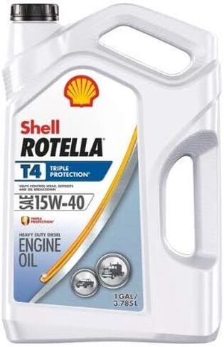 Rotella Pack of 3 - Shell T5 Heavy Duty Diesel Engine Oil, 1 gal in Saudi Arabia