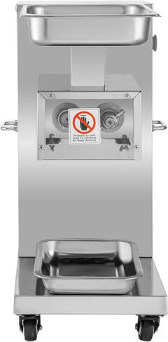VEVOR Meat Grinder, 11 Lbs/Min Electric Meat Grinder, Slicer, Sausage Stuffer with Blade, Grinding Plate, Sausage Maker, Stainless Steel Commercial Meat Mincer for Slice Shred Dice, Restaurant Butcher in Saudi Arabia