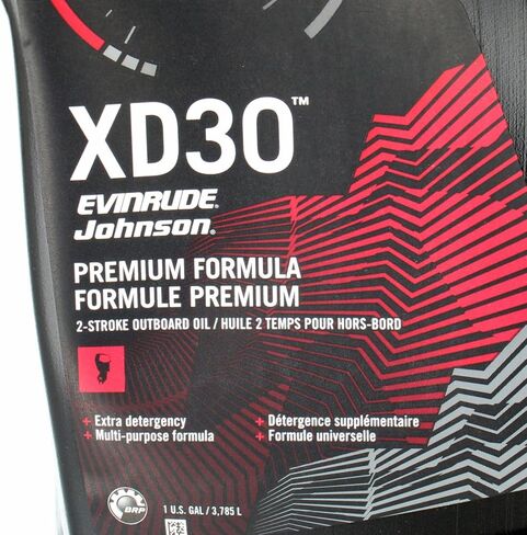 Evinrude/Johnson New OEM XPS Marine XD30 2-Stroke Outboard Oil ، 1Gallon ، 779725 in Saudi Arabia