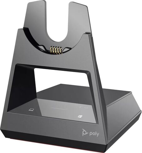 Poly Voyager Office Base, for Focus 2 and 4300 UC Series Headsets, PC/Mac, Deskphone and Phone Connectivity in Saudi Arabia