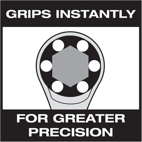Zero Degree 38141 Ultra-Precise 7-Piece Gearless Ratchet Wrench Set – Nickel Plated High-Carbon Steel with ASME Certified Torque – Durable & Rust-Resistant – Perfect for Tight Spaces, Metric in Saudi Arabia