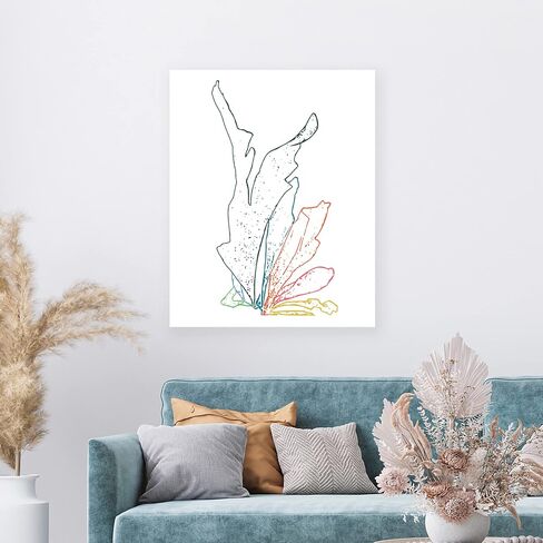 رسومات الطبيعة الإبداعية الرابع - فن الجدار - 32 × 40 - غير مؤلف - متعددة in Kuwait